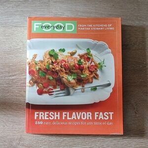 Martha Stewart Cookbook Fresh Flavor Fast First Edition Soft Cover 250 Recipes